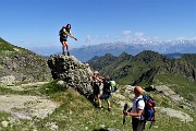 Monti Colombarolo (2309 m) e Ponteranica orientale (2378 m) da Ca’ San Marco (8 luglio 2017) - FOTOGALLERY
